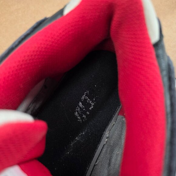 Nike Men's Zoom Air ID 6.0 High Top Shoes Red Black White 418441-992 Sz 12 - Picture 8 of 9